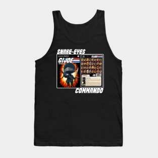 Snake-Eyes Commando Design! Tank Top